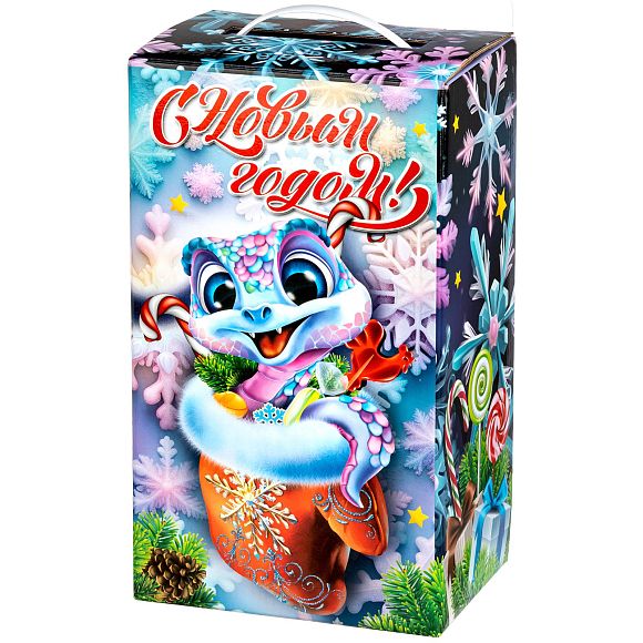 Сладкий новогодний подарок Змейка-сластена