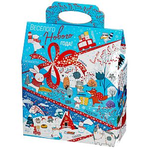 Новогодний подарок Сумочка Синее небо